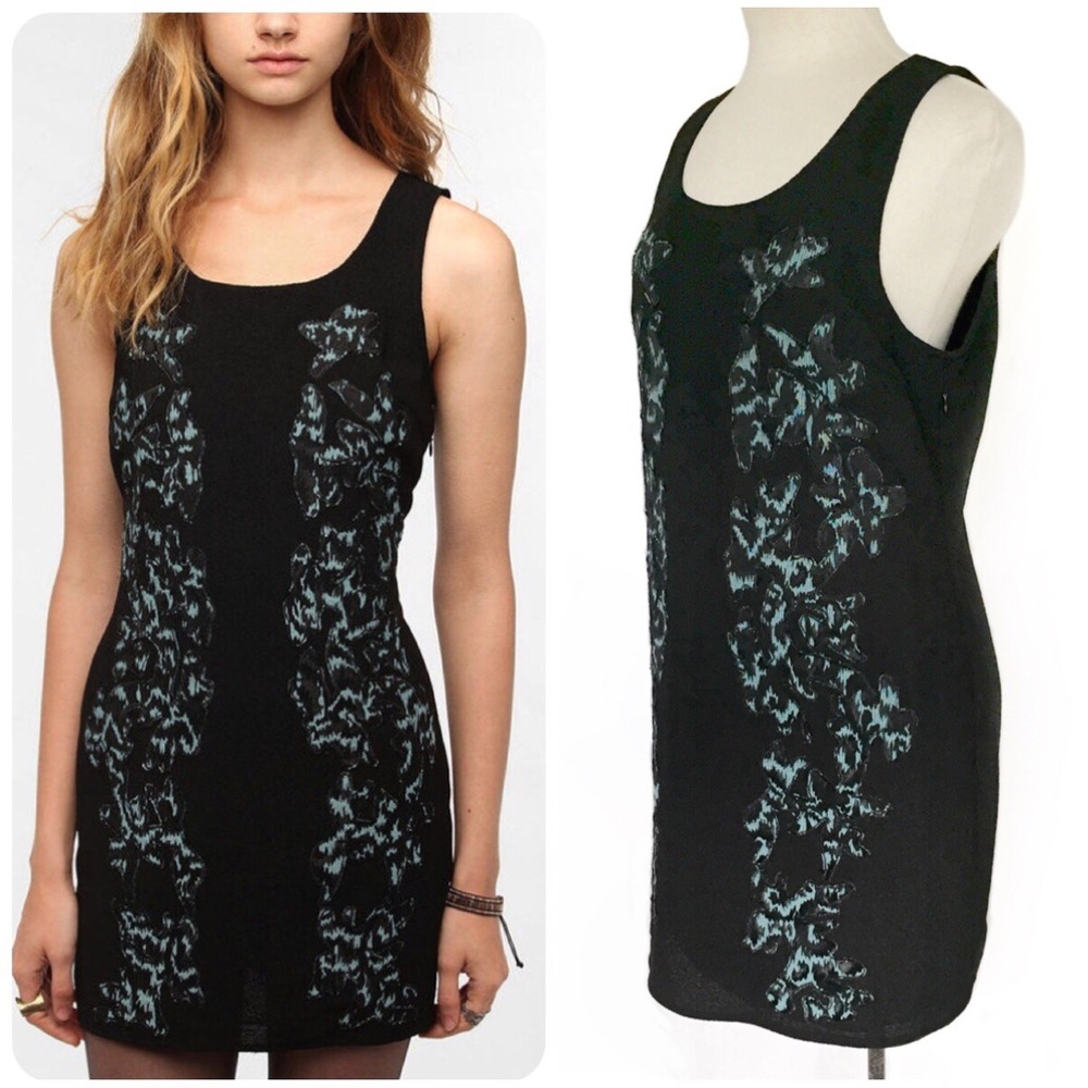 Urban Outfitters {Sparkle & Fade} Mirrored Embroidery Dress